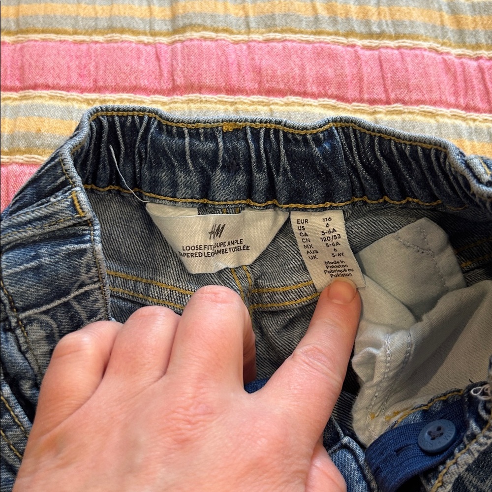 SET! // Boys Dino Pattern Denim Over-shirt + Jeans - Picture 9 of 10